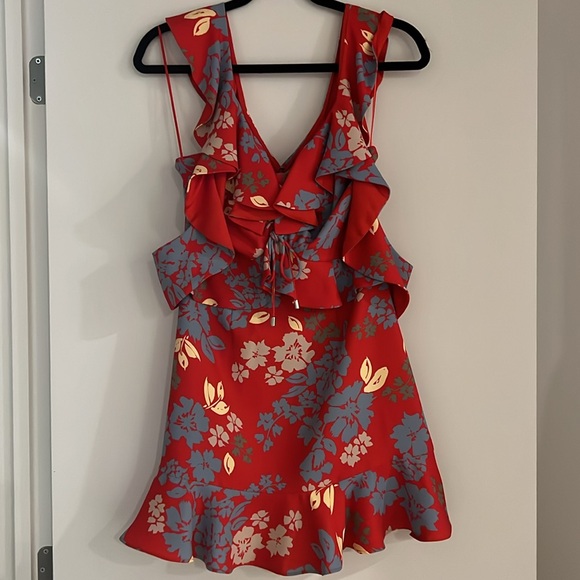 C/MEO Collective Red Dress - Picture 2 of 7